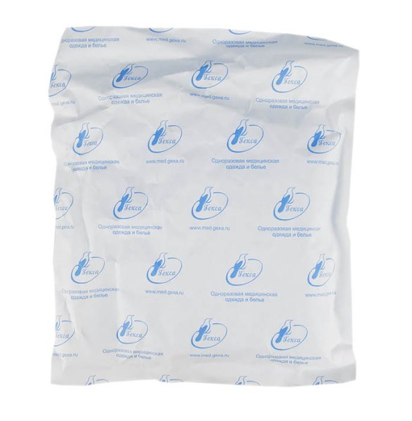 6888 Стерил  халат хирург. «евростандарт», пл. 20, 140 см, р. 52-54 (45 шт./кор.)