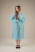 Халат медицинский на ЛИПУЧКАХ, 20 г/м2, XXL (50 шт/кор) (6541, синий)