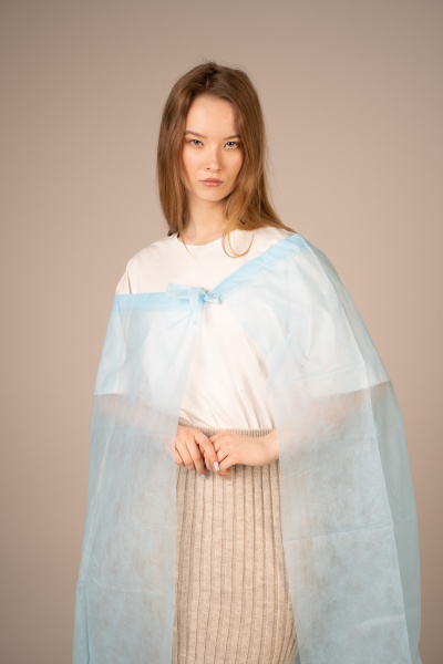 6848 Накидка для пациента 160*110, 25г, 52-54 (5 шт./уп., 130 шт./кор.)