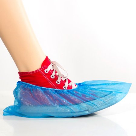 _6029 Бахилы гладкие (двойная резинка) / 2,0 гр/пара (2 000 пар./кор.)