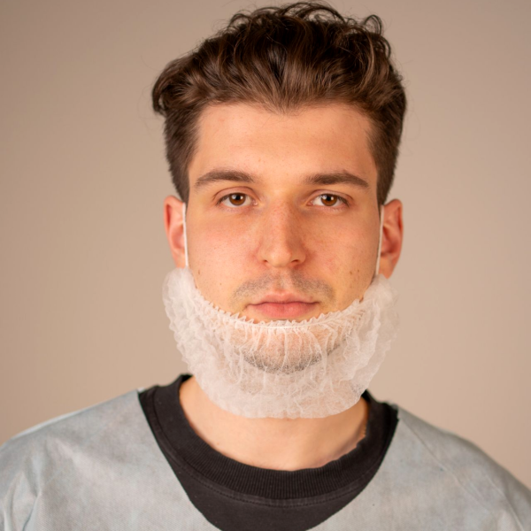 Набородник одноразовый, белый