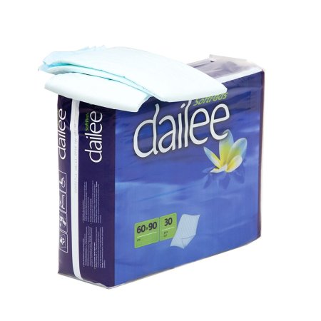 6870 Пеленка мед. впитывающая многослойная TM "Dailee" 90х60 см (1,5 л жидкости)