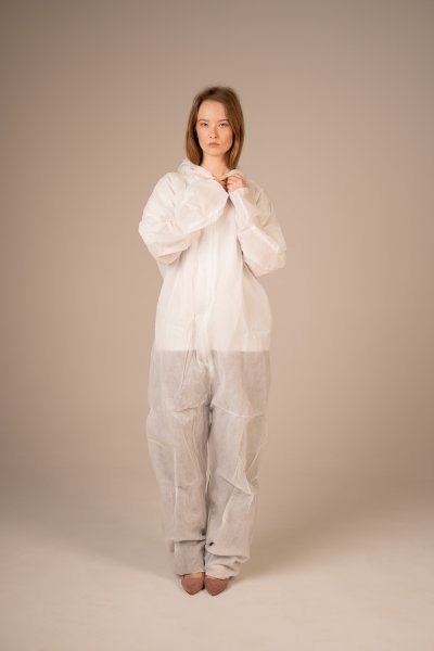 Комбинезон медицинский нестерильный Albens 25 г/м2, XXXXL (5 шт/уп; 25 шт/кор)